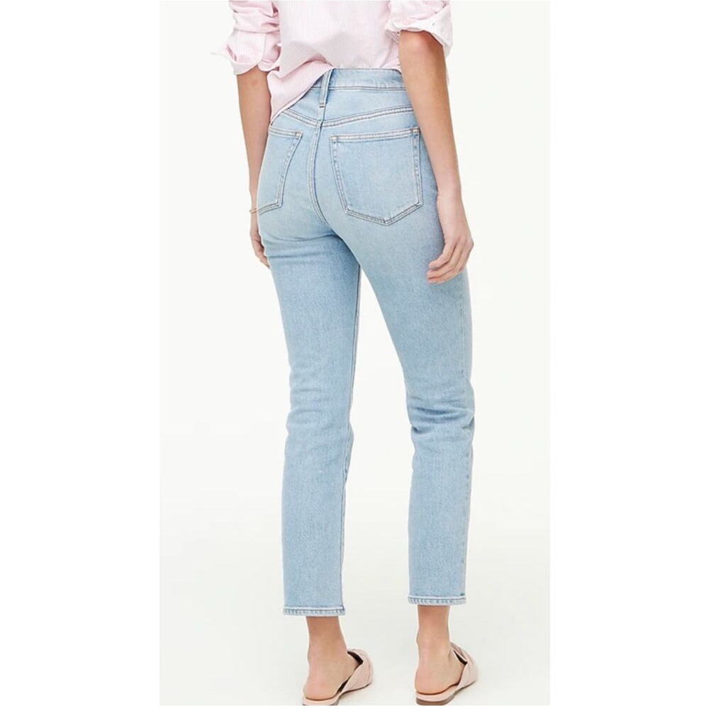 J.Crew Women’s Classic Straight High Rise Jeans - Size 28 - Picture 2 of 9